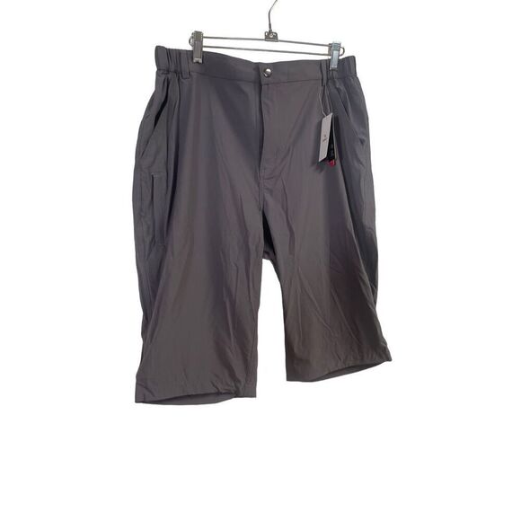 New Baleaf Mens Gray Zippered Activewear Running Sports Shorts XL - Picture 1 of 9